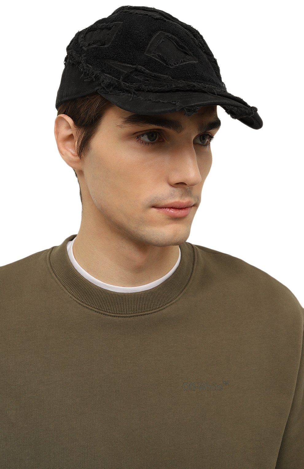 Хлопковая бейсболка DIESEL, арт. A10105/0CMAP, фото 2