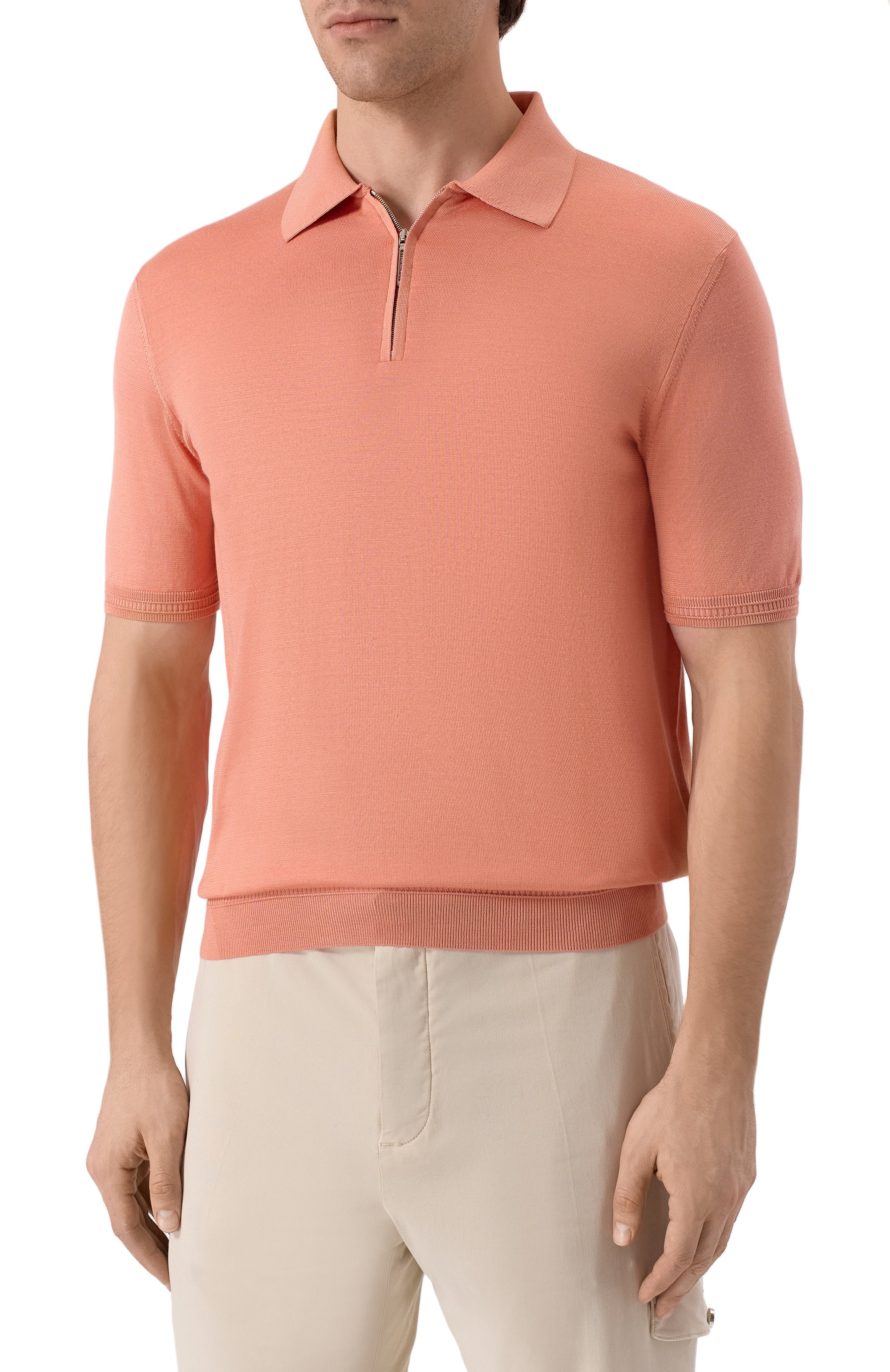 Шелковое поло STEFANO RICCI, арт. K616215P31/F26101, фото 3