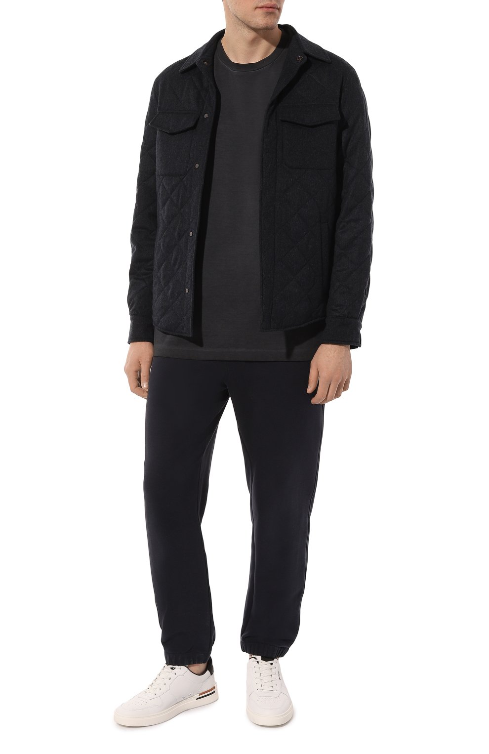 Хлопковые джоггеры ZEGNA, арт. UC522A6/CPA7, фото 2