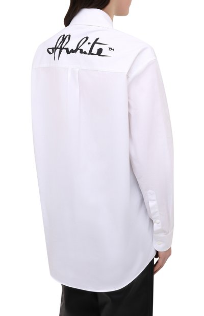 Хлопковая рубашка OFF-WHITE, арт. 0WGA031F20FAB0030110, фото 4