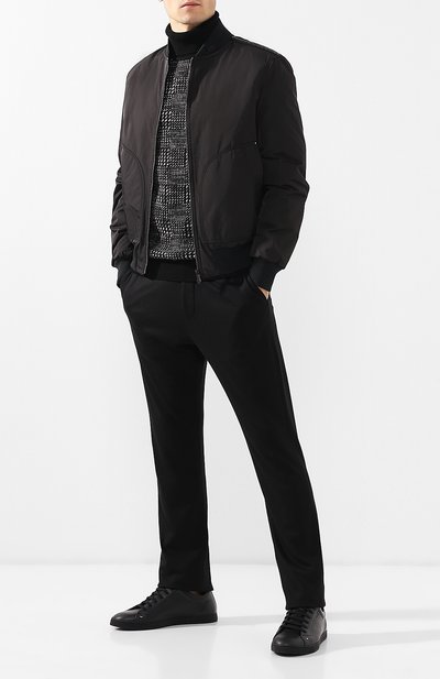 Кашемировые брюки прямого кроя с поясом на резинке BOTTEGA VENETA, арт. 511144/VELA0, фото 2