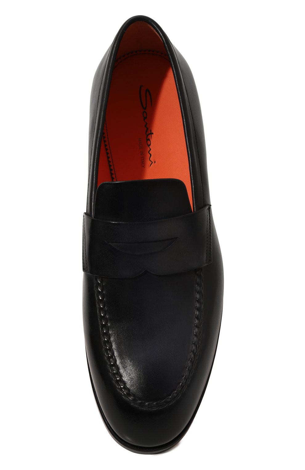 Кожаные пенни-лоферы justin SANTONI, арт. MCJG18645BB4BSC2U59, фото 6