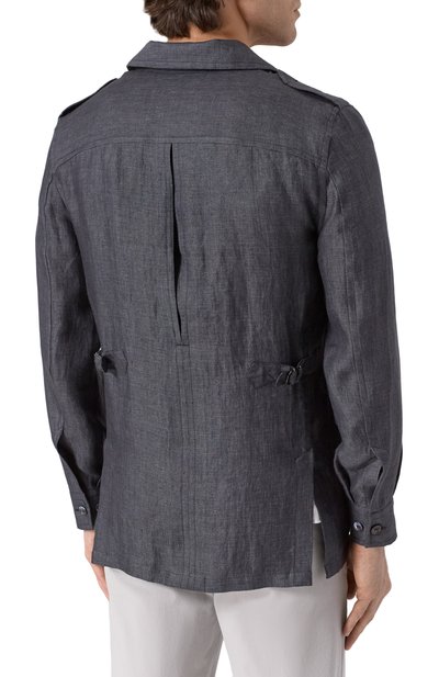 Льняная куртка STEFANO RICCI, арт. SP007710/BN2930, фото 4