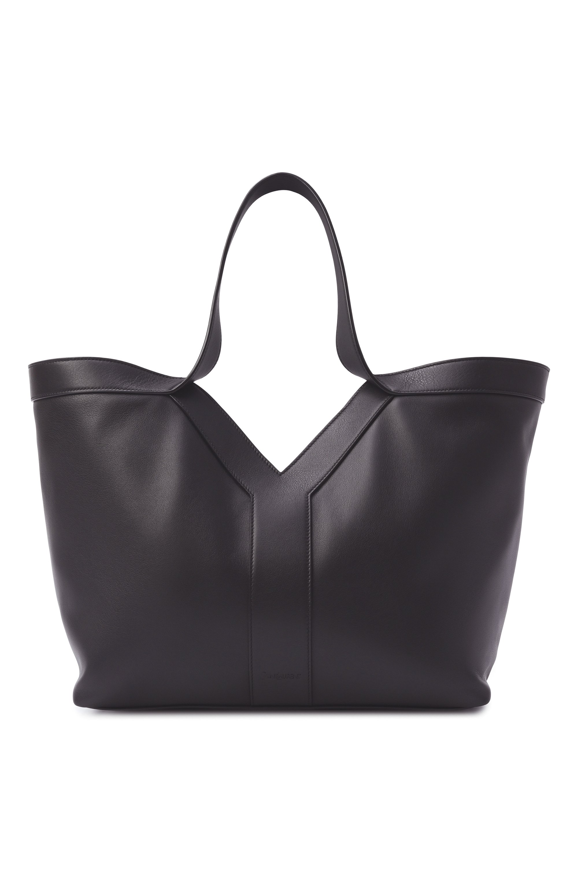 Сумка-тоут y small SAINT LAURENT черного цвета по цене 446500 руб., арт. 835274/AAEB3, фото 1 Сумка-тоут y small SAINT LAURENT, арт. 835274/AAEB3, фото 1