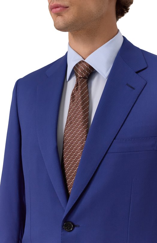 Шелковый галстук Giorgio Armani GM000800/TE16571 Красный  GM000800/TE16571 Фото 2