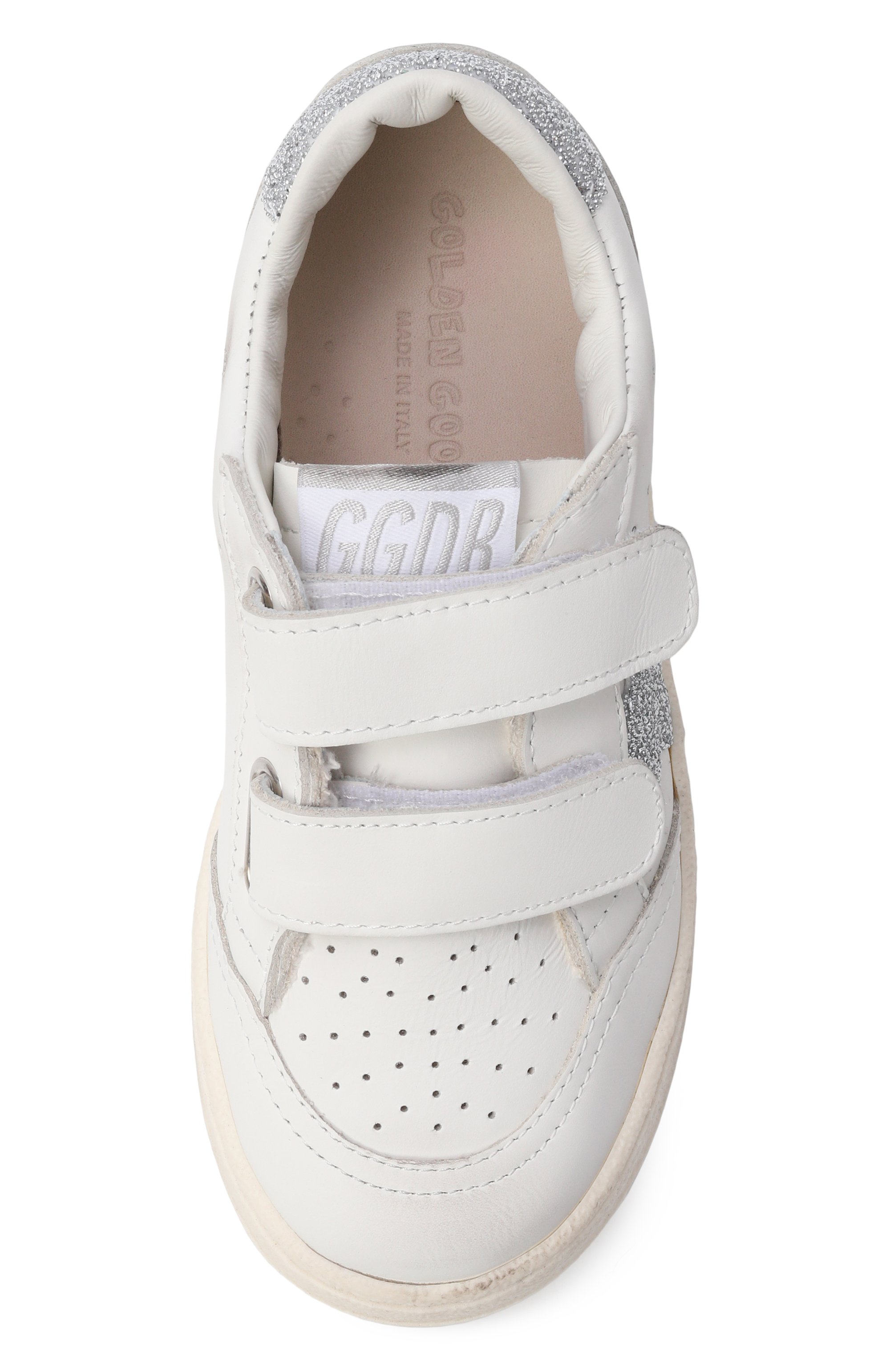 Кожаные кеды ball star GOLDEN GOOSE DELUXE BRAND, арт. GYF00501.F008051, фото 4
