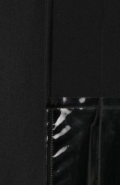 Шерстяное пальто MAISON MARGIELA черного цвета по цене 242500 руб., арт. S50AH0053/S49310, фото 5 Шерстяное пальто MAISON MARGIELA, арт. S50AH0053/S49310, фото 5