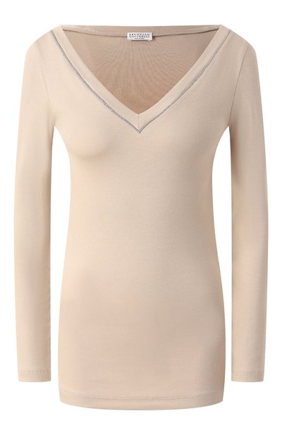 Женский хлопковый пуловер BRUNELLO CUCINELLI, арт. M0TC8BJ302