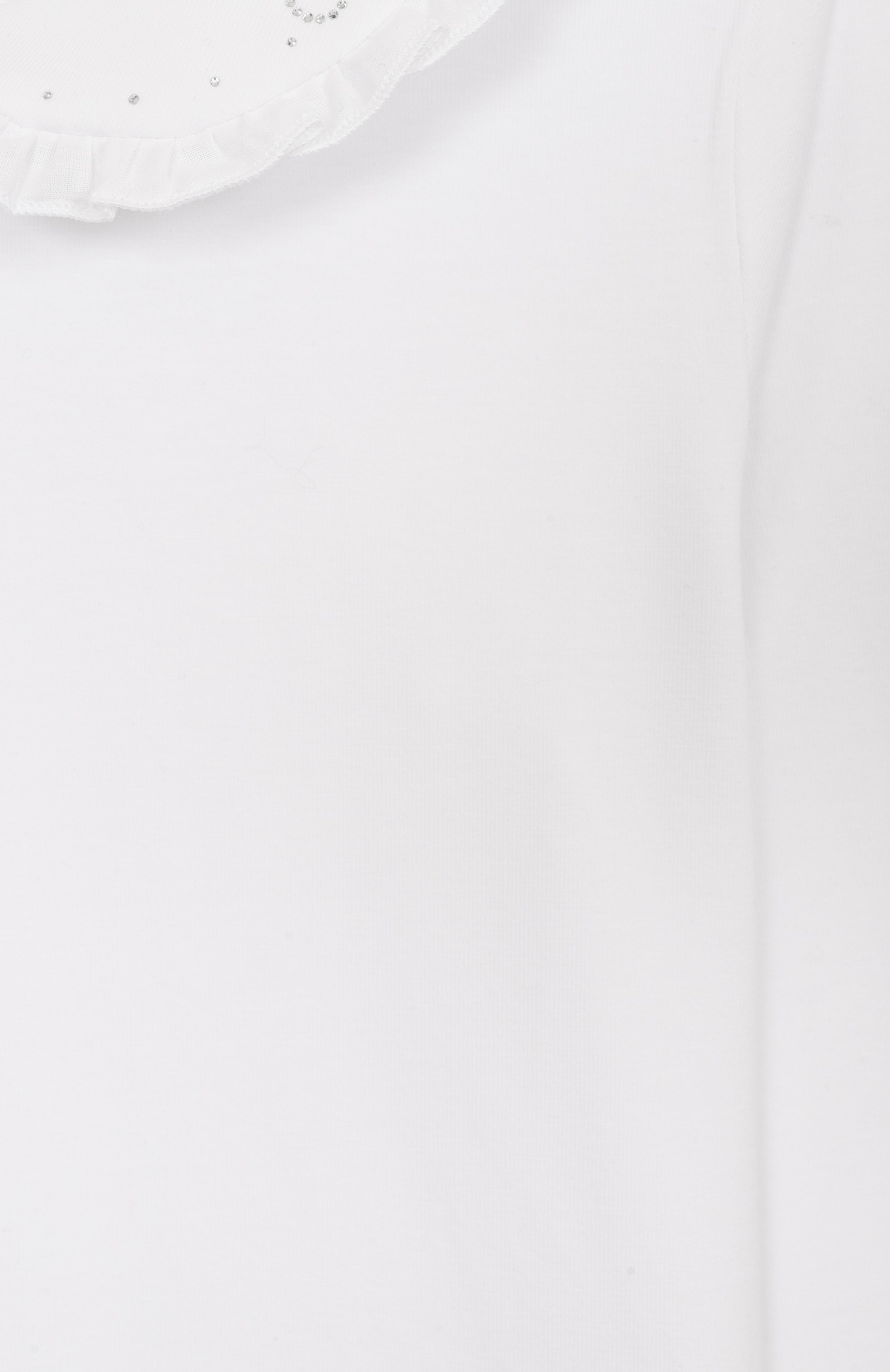 Хлопковый лонгслив MONNALISA, арт. 18FTSH, фото 3