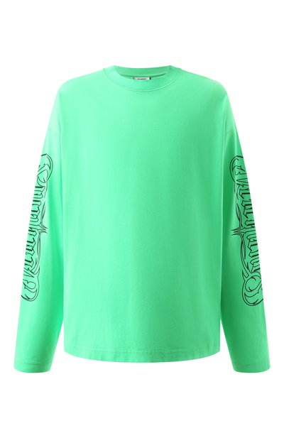 Мужская хлопковый лонгслив VETEMENTS, арт. UA66LS620E