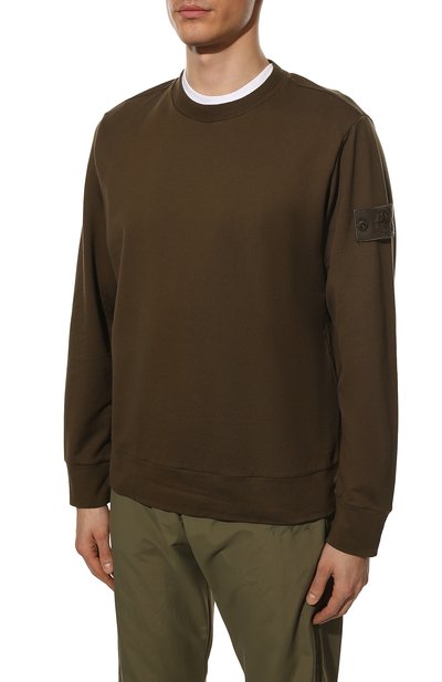 Хлопковый свитшот STONE ISLAND, арт. 7615632F3, фото 3