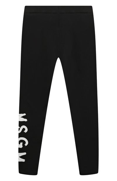 Хлопковые легинсы MSGM KIDS, арт. F3MSJGLG029, фото 2