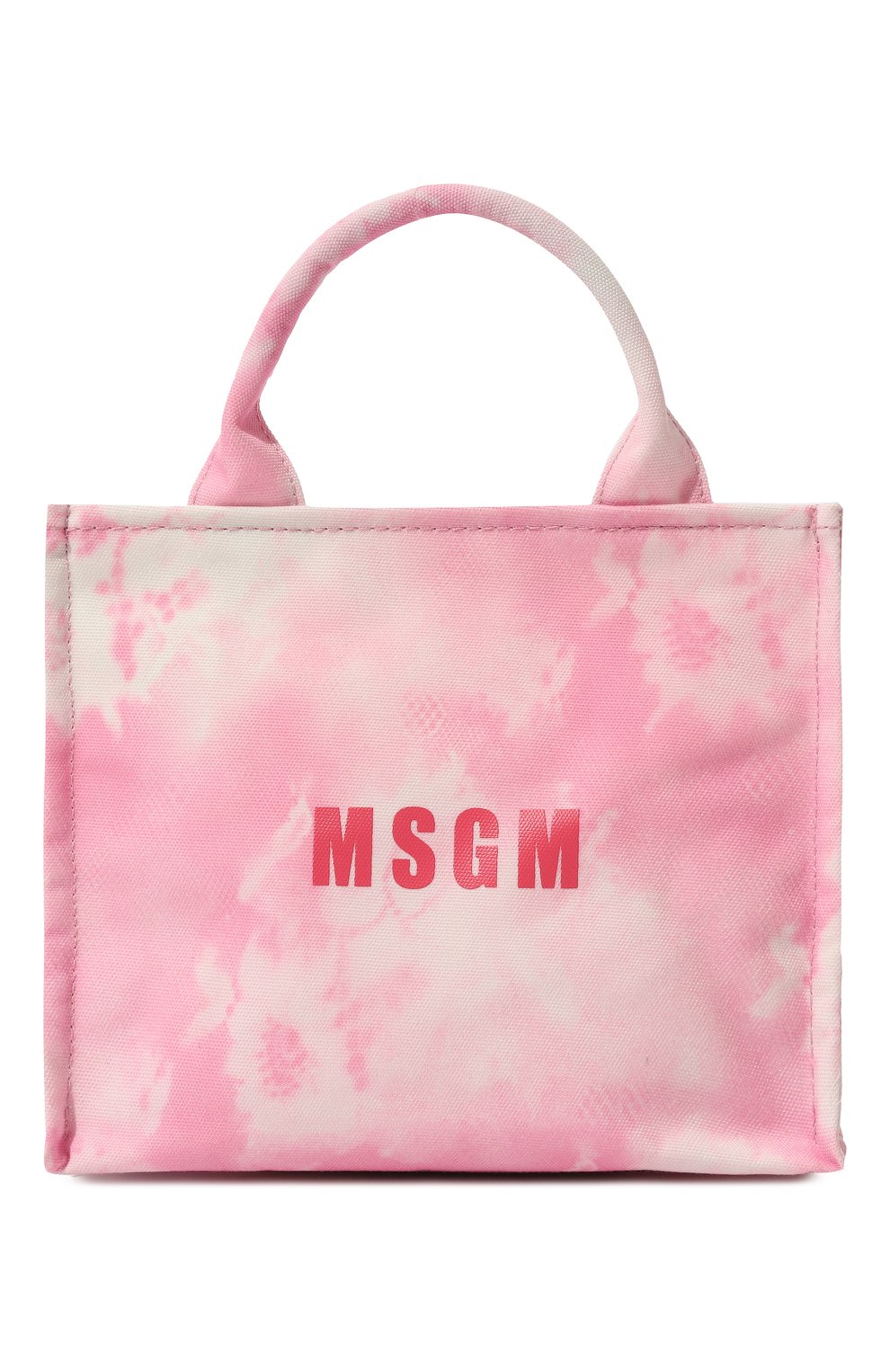 Сумка-тоут MSGM розового цвета по цене 16250 руб., арт. 3442MDZ78/574, фото 1 Сумка-тоут MSGM, арт. 3442MDZ78/574, фото 1