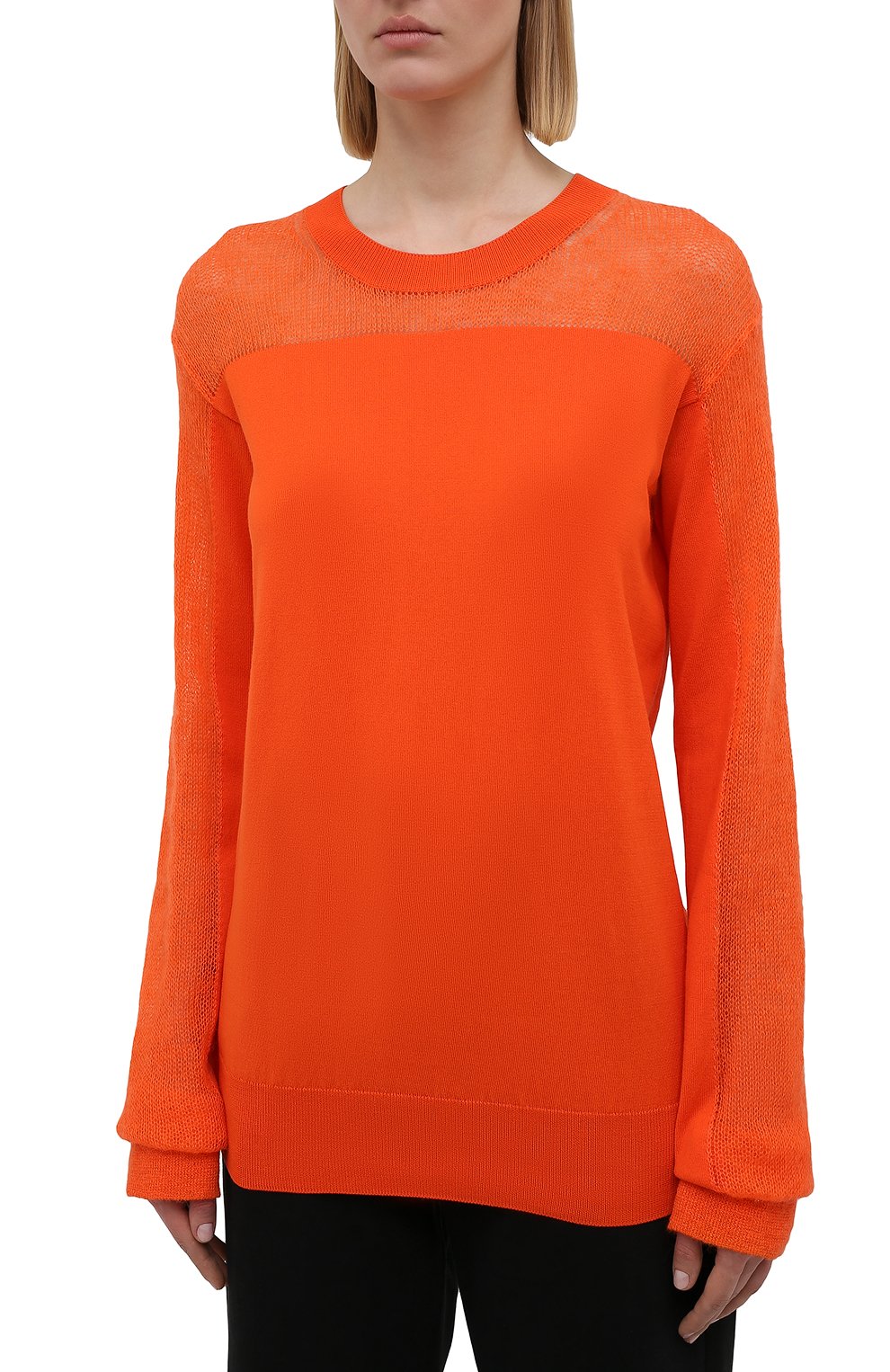Хлопковый пуловер MAISON MARGIELA, арт. S51HA1099/S17676, фото 3