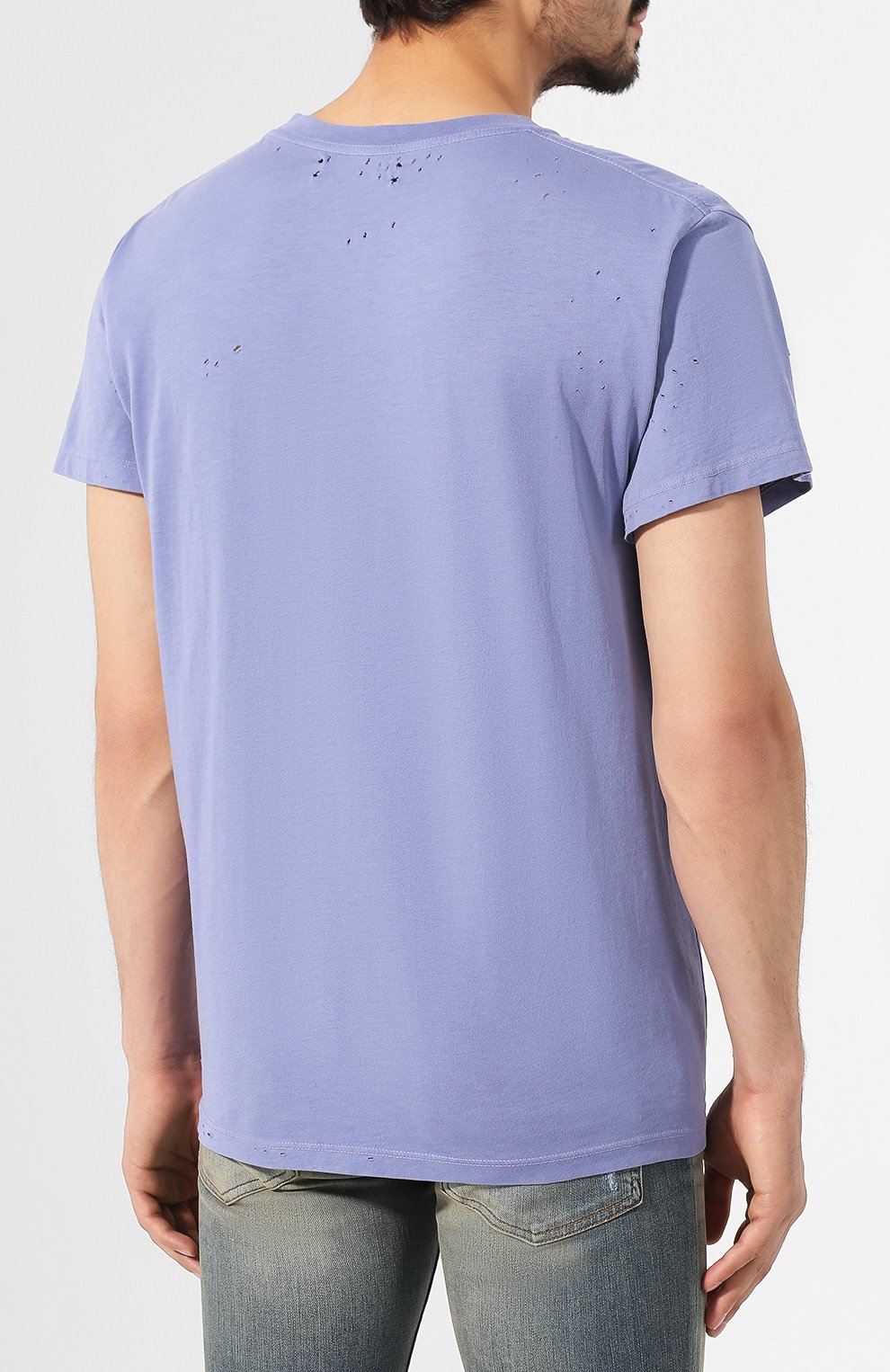 Хлопковая футболка AMIRI, арт. MTSST-TED, фото 4