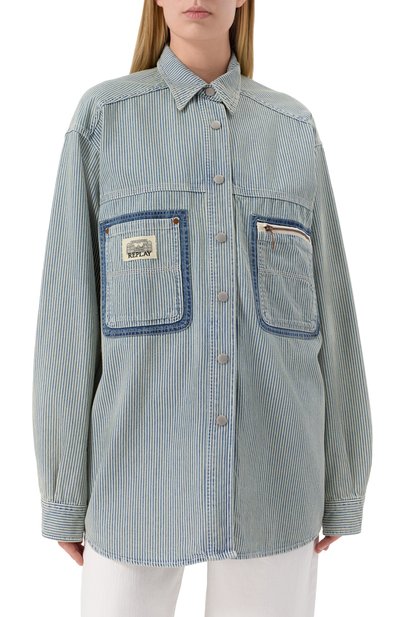 Джинсовая рубашка REPLAY, арт. W2188 .000.850 89A, фото 3