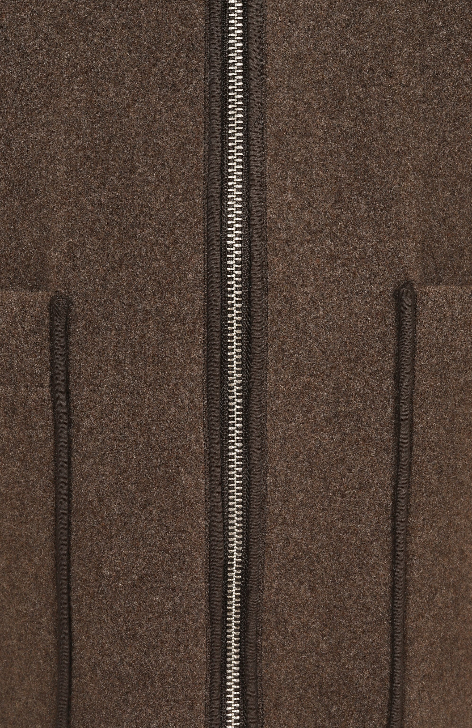 Шерстяное полупальто TOTEME, арт. 251-WR04262-FB0039, фото 6