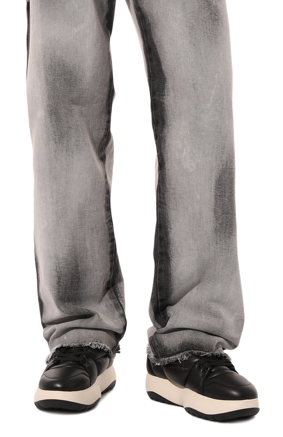 Кожаные кроссовки puffer DSQUARED2, арт. SNM0393/35605520, фото 3