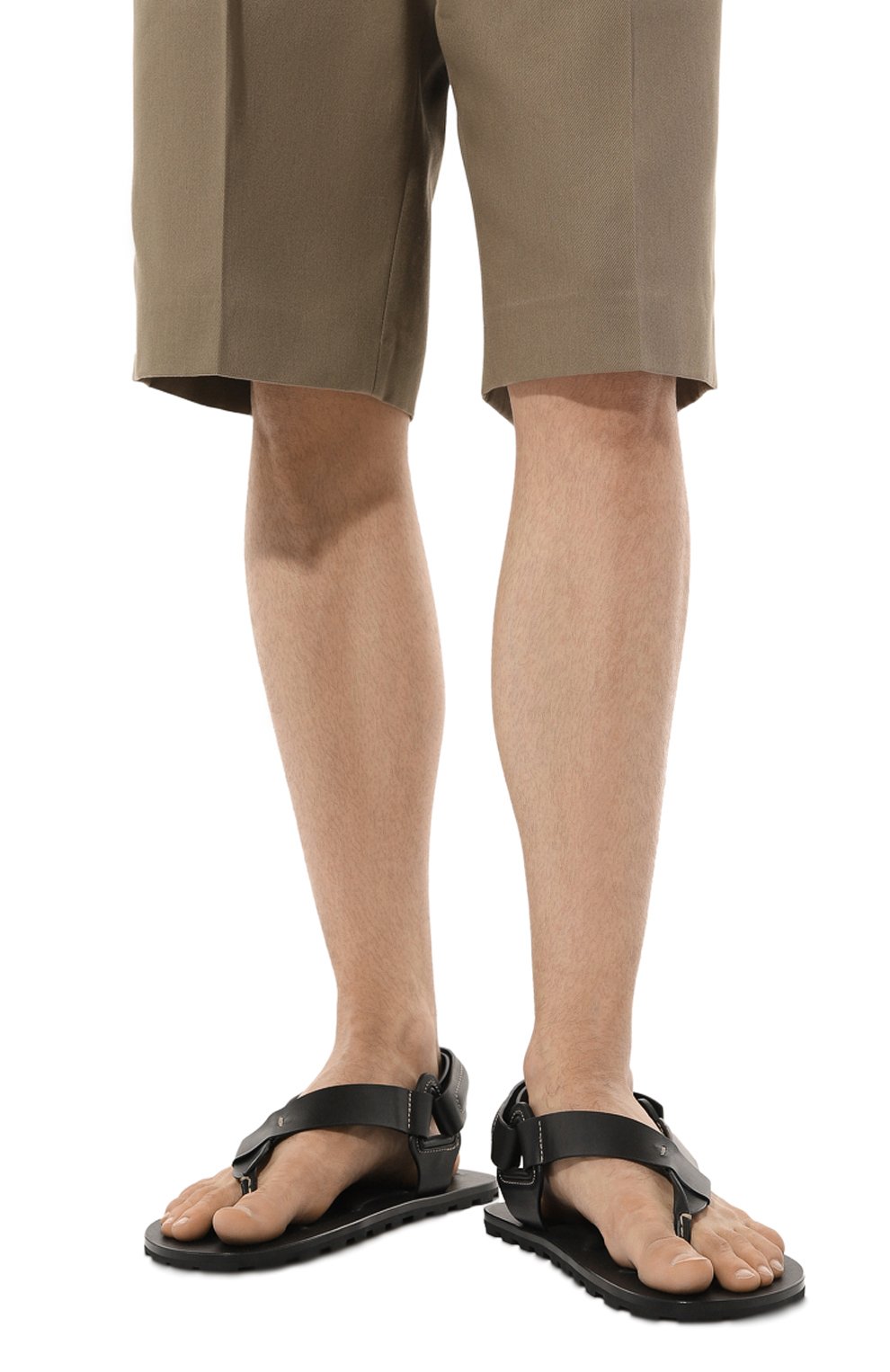 Кожаные сандалии JIL SANDER, арт. J50WP0017/P0503, фото 3