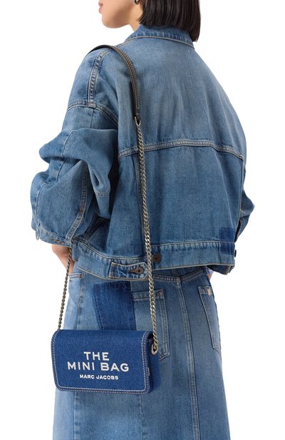 Сумка the mini bag MARC JACOBS (THE) синего цвета по цене 30700 руб., арт. 2F4SMN010S03, фото 2 Сумка the mini bag MARC JACOBS (THE), арт. 2F4SMN010S03, фото 2