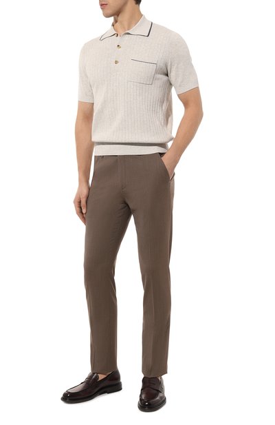 Шерстяные брюки CORNELIANI, арт. 914B08-3118565, фото 2