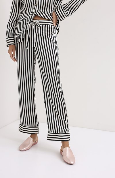 Ш елковая пижама в контрастную полоску OLIVIA VON HALLE, арт. CT0006, фото 4