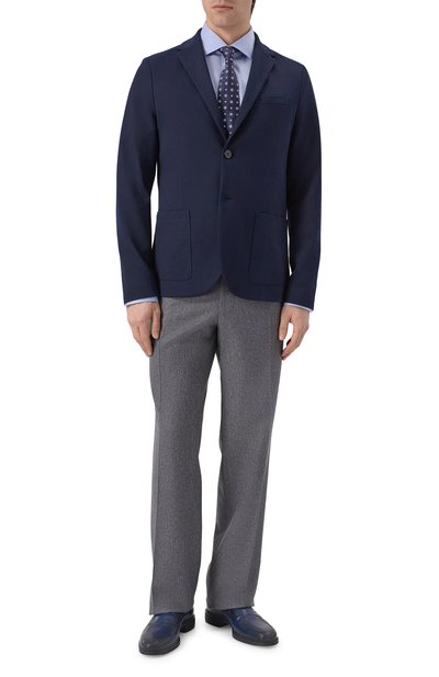 Хлопковый пиджак HARRIS WHARF LONDON, арт. CL8P22PPQ/PPQ, фото 2