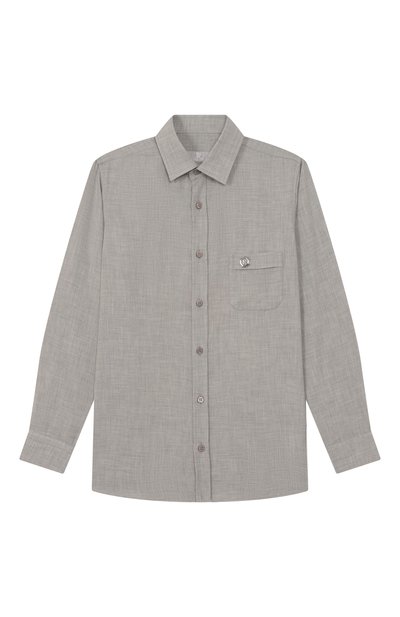 Рубашка из хлопка и кашемира STEFANO RICCI JUNIOR, арт. YC006317/BN3030