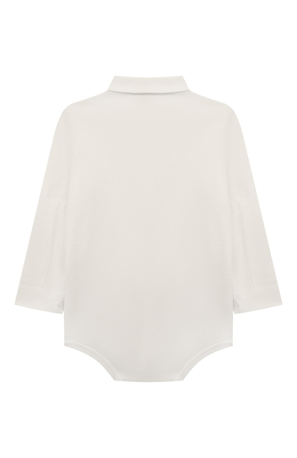 Хлопковое боди IL GUFO белого цвета по цене 6435 руб., арт. A22MB009M0094, фото 2 Хлопковое боди IL GUFO, арт. A22MB009M0094, фото 2