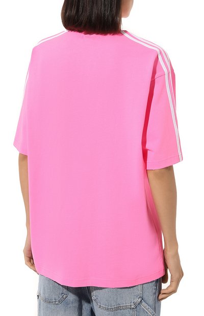 Хлопковая футболка balenciaga x adidas BALENCIAGA, арт. 723955 TNVU4, фото 4