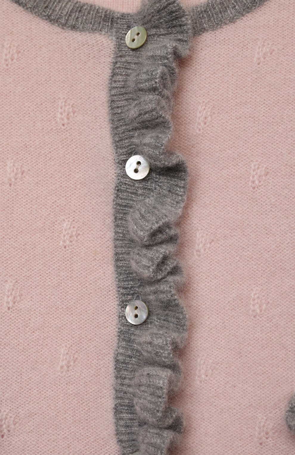 Кашемировый кардиган OSCAR ET VALENTINE, арт. CAR07S, фото 3