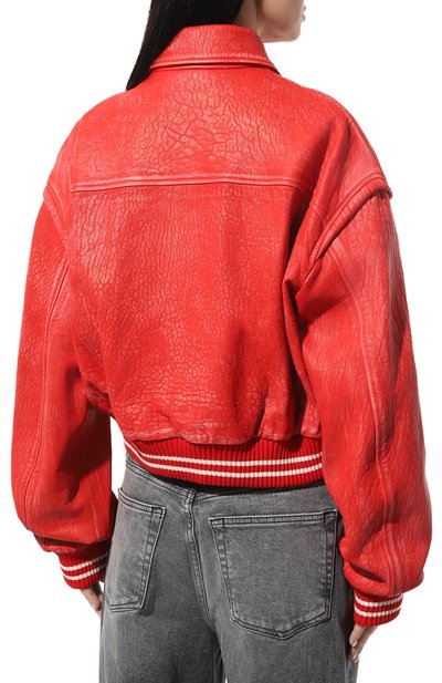 Кожаный бомбер HALFBOY, арт. HSS241WLBB136, фото 4