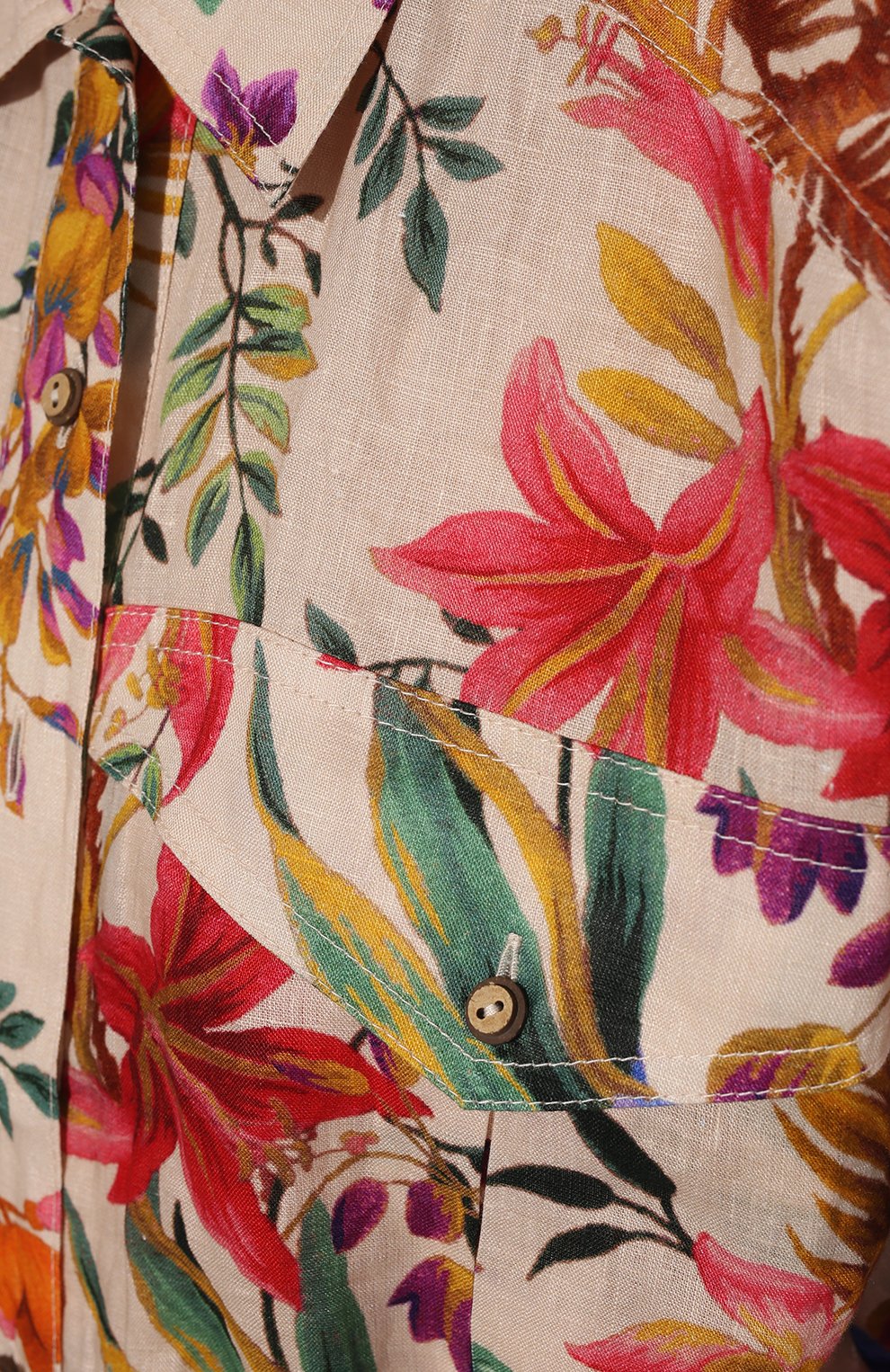 Льняной комбинезон ZIMMERMANN, арт. 1623YTR0, фото 5