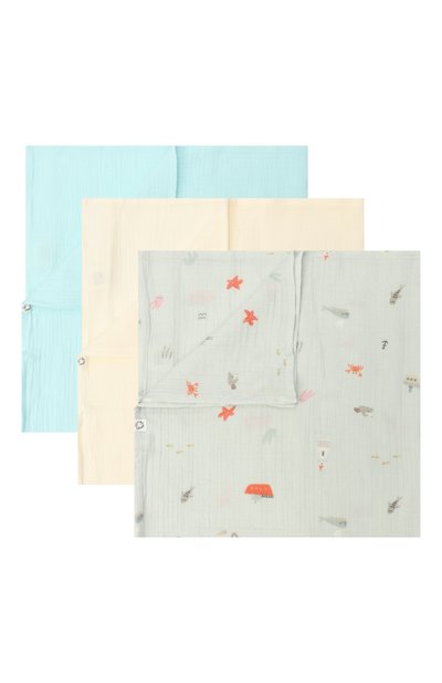 Комплект из трех пеленок BUBA KIDS, арт. BKMUSSW11