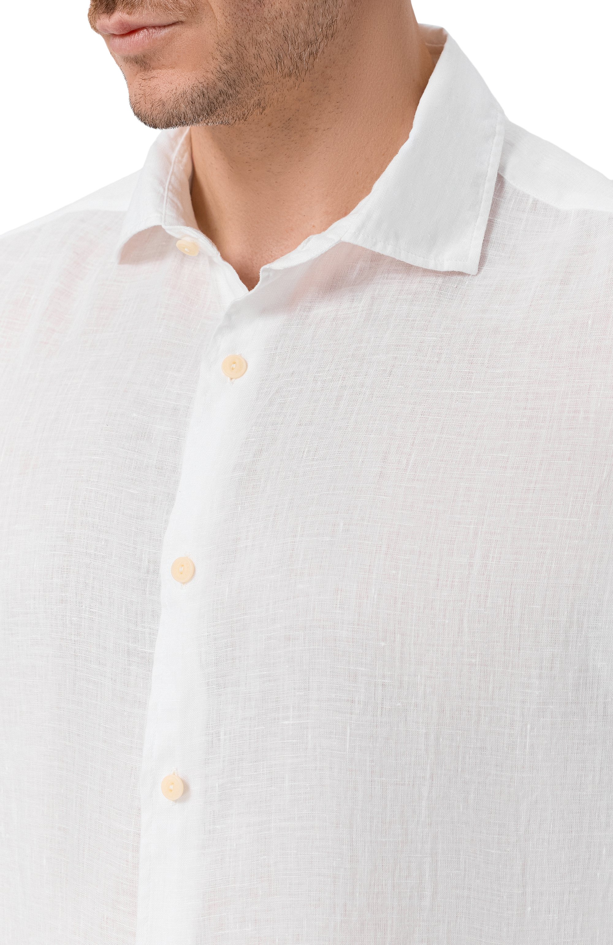 Льняная рубашка MC2 SAINT BARTH, арт. PAMP001-01457L/PAMPL0NA, фото 5