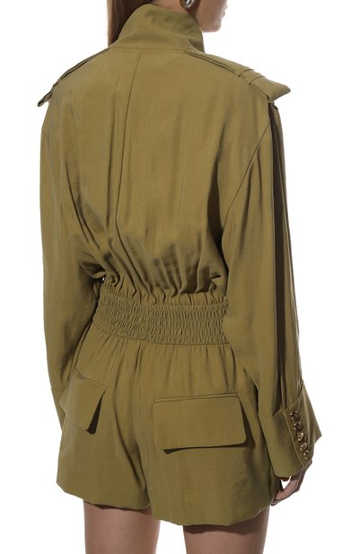 Комбинезон из хлопка и вискозы BALMAIN, арт. XF1PV055/VB29, фото 4