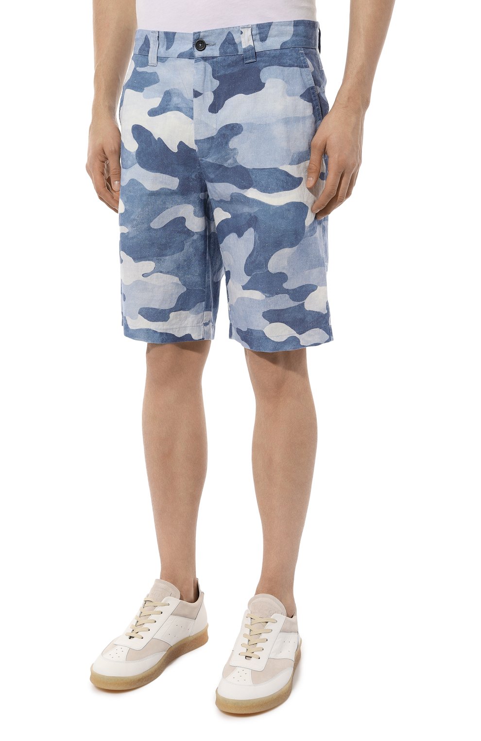 Льняные шорты 120% LINO, арт. 31ALIM2137/000G250/100, фото 3