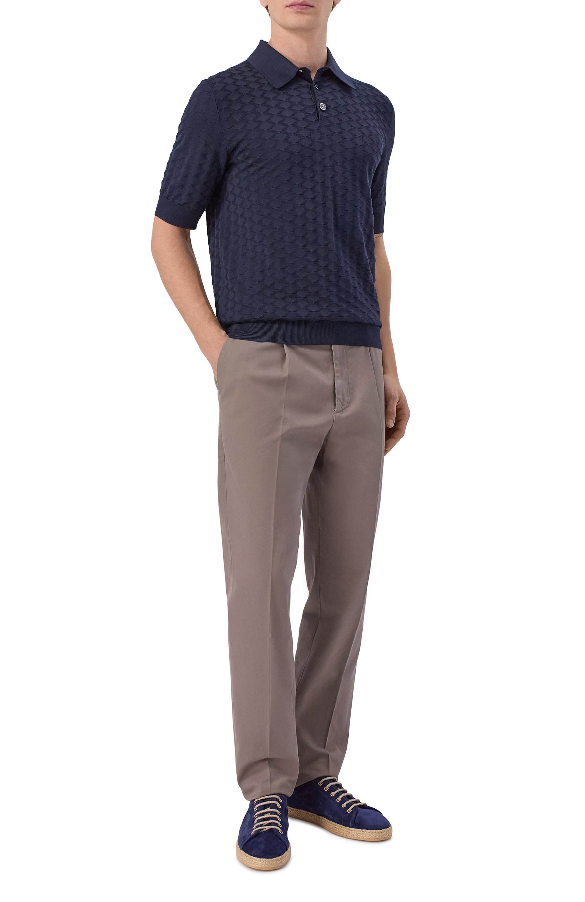 Замшевые кеды BRUNELLO CUCINELLI, арт. MZULNGI650, фото 2