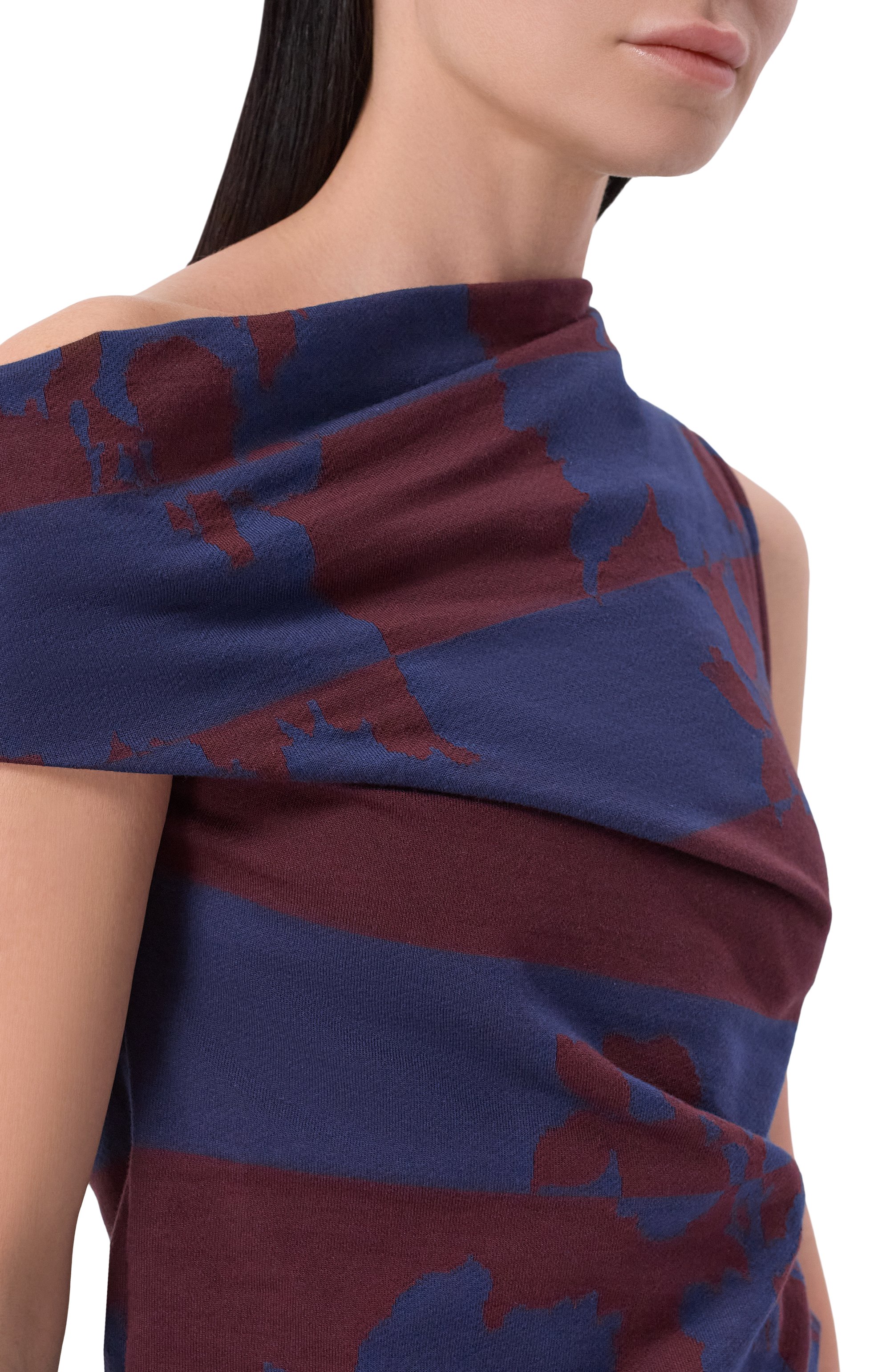 Хлопковый топ DRIES VAN NOTEN разноцветного цвета по цене 72200 руб., арт. 131115/3345, фото 5 Хлопковый топ DRIES VAN NOTEN, арт. 131115/3345, фото 5