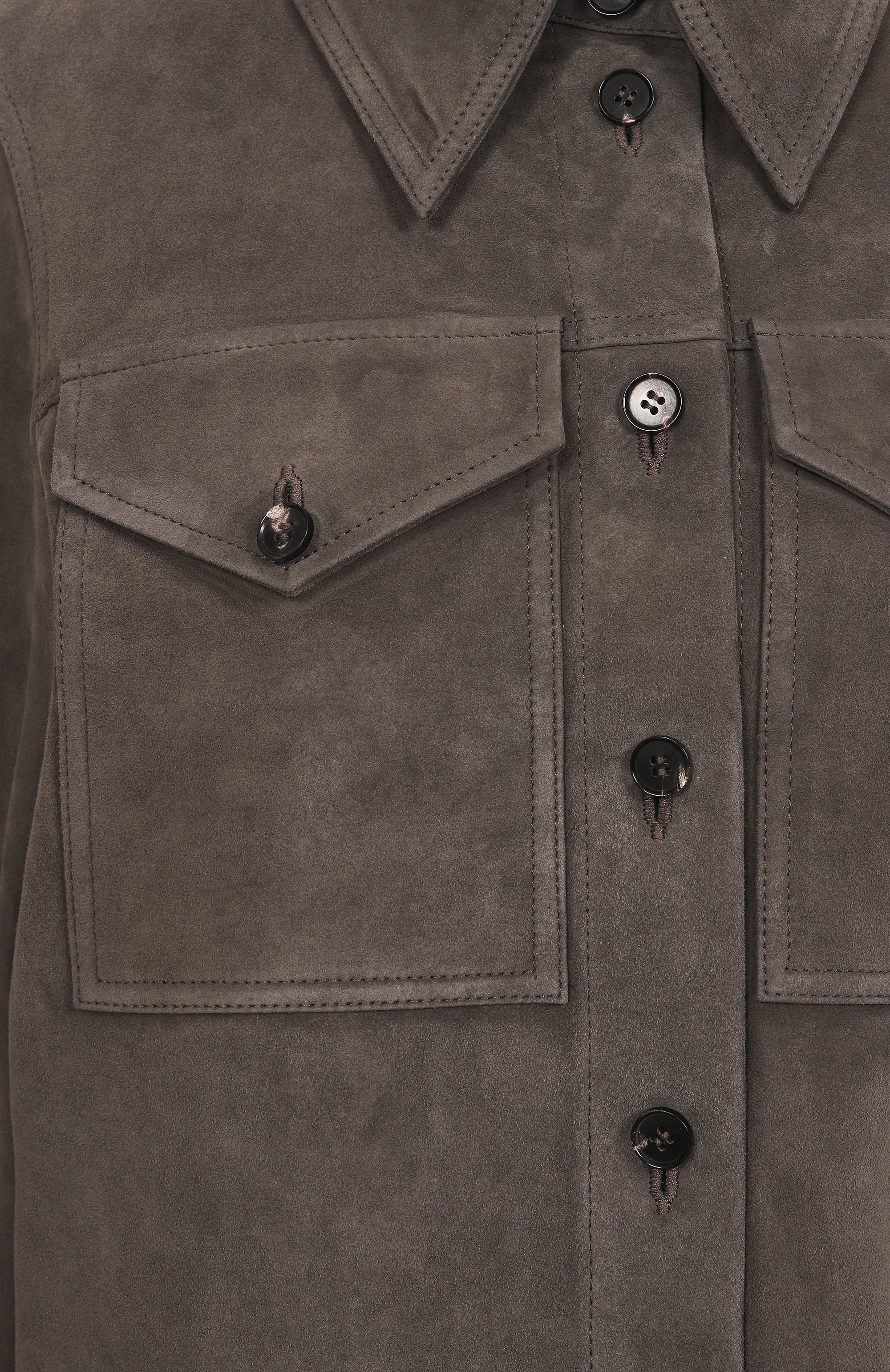 Замшевая рубашка CO, арт. 1808SSVS-S25, фото 6