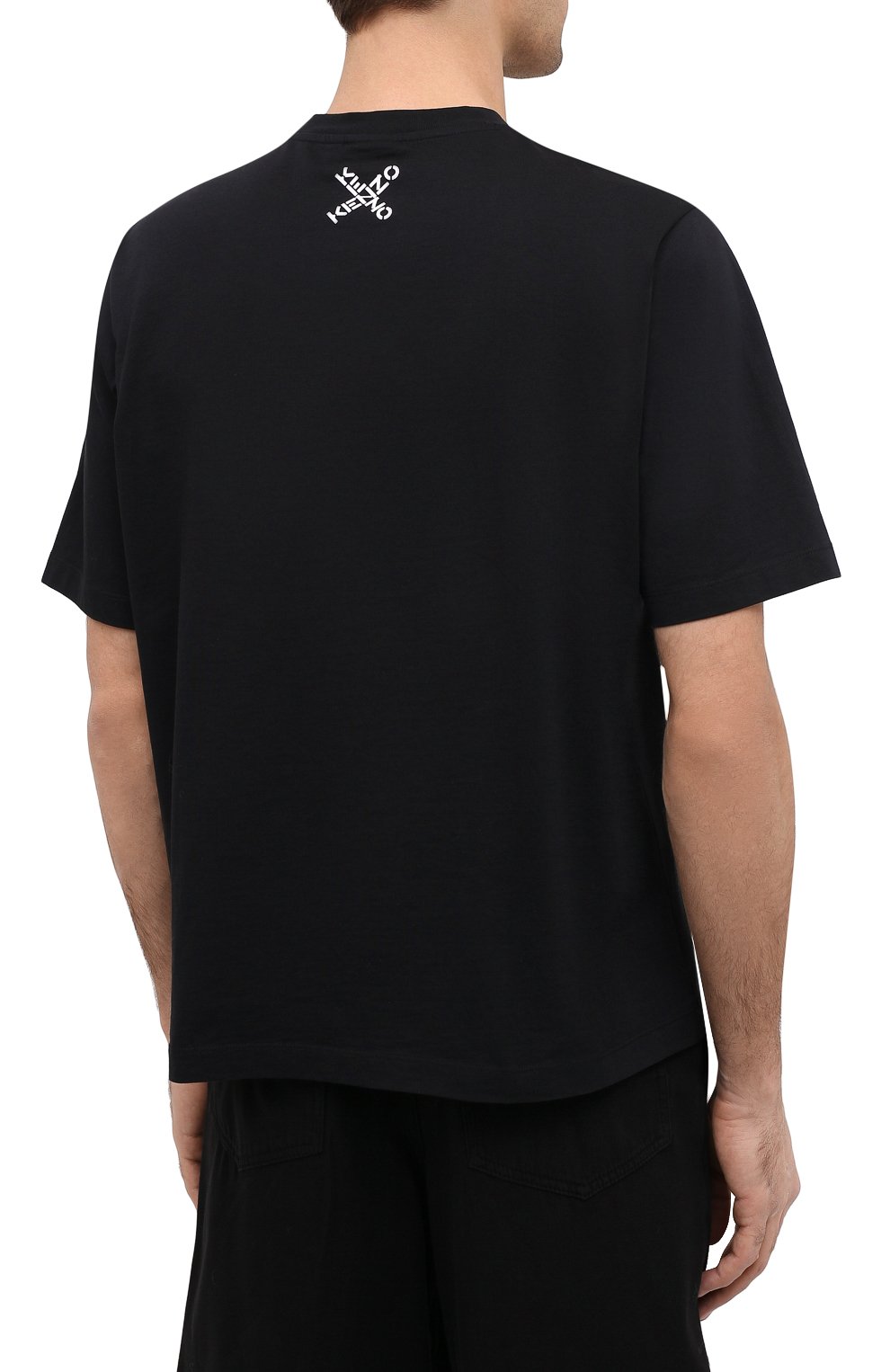 Хлопковая футболка kenzo sport KENZO, арт. FA65TS5024SJ, фото 4