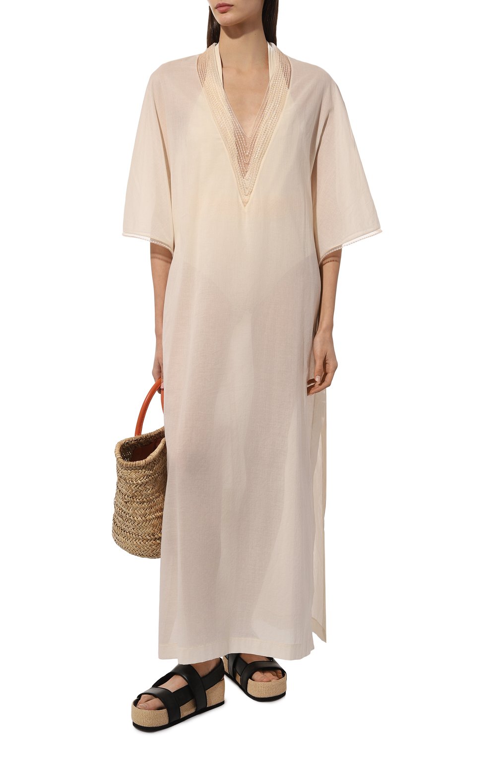 Хлопковая туника LA PERLA, арт. PLAD10040, фото 2