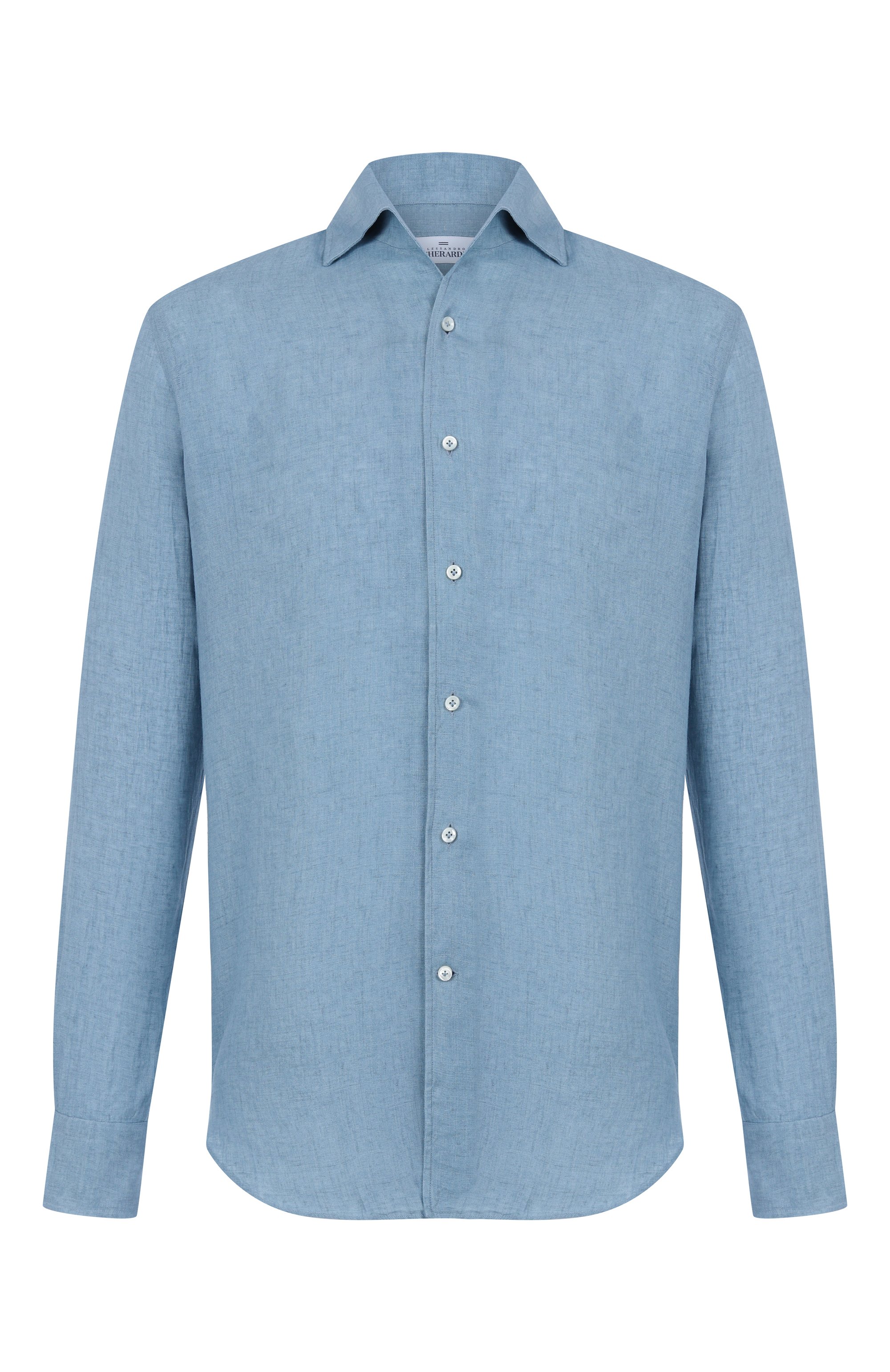 Льняная рубашка ALESSANDRO GHERARDI, арт. D0UBLE-BDN/7431, фото 1