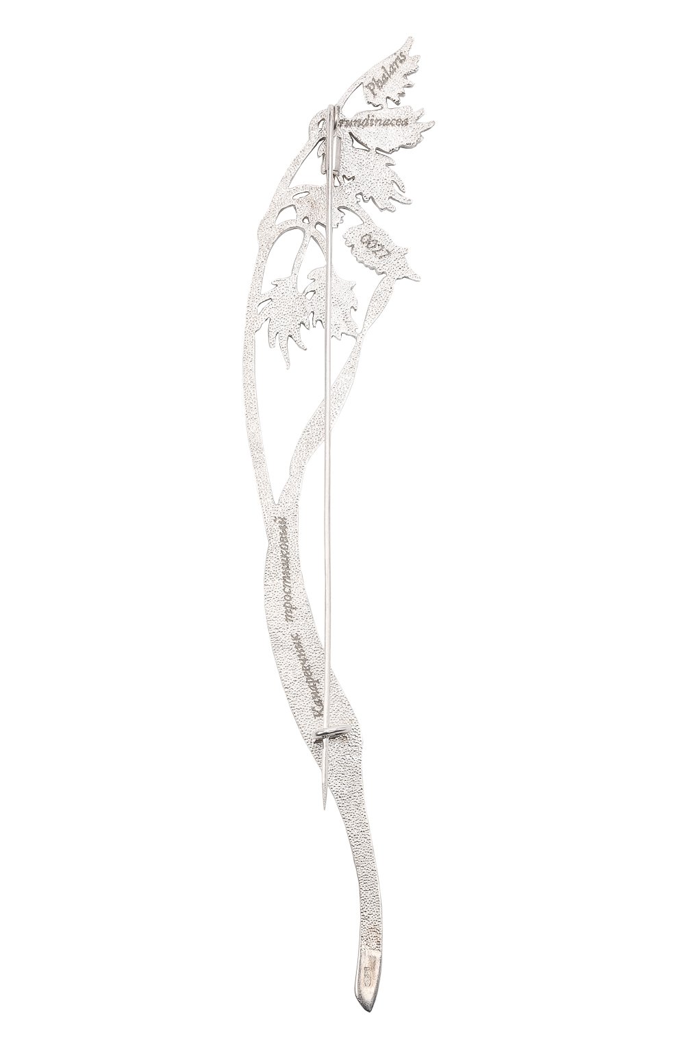 Брошь канареечник тростниковидный РУССКИЕ САМОЦВЕТЫ зеленого цвета по цене 19200 руб., арт. 41491, фото 3 Брошь канареечник тростниковидный РУССКИЕ САМОЦВЕТЫ, арт. 41491, фото 3