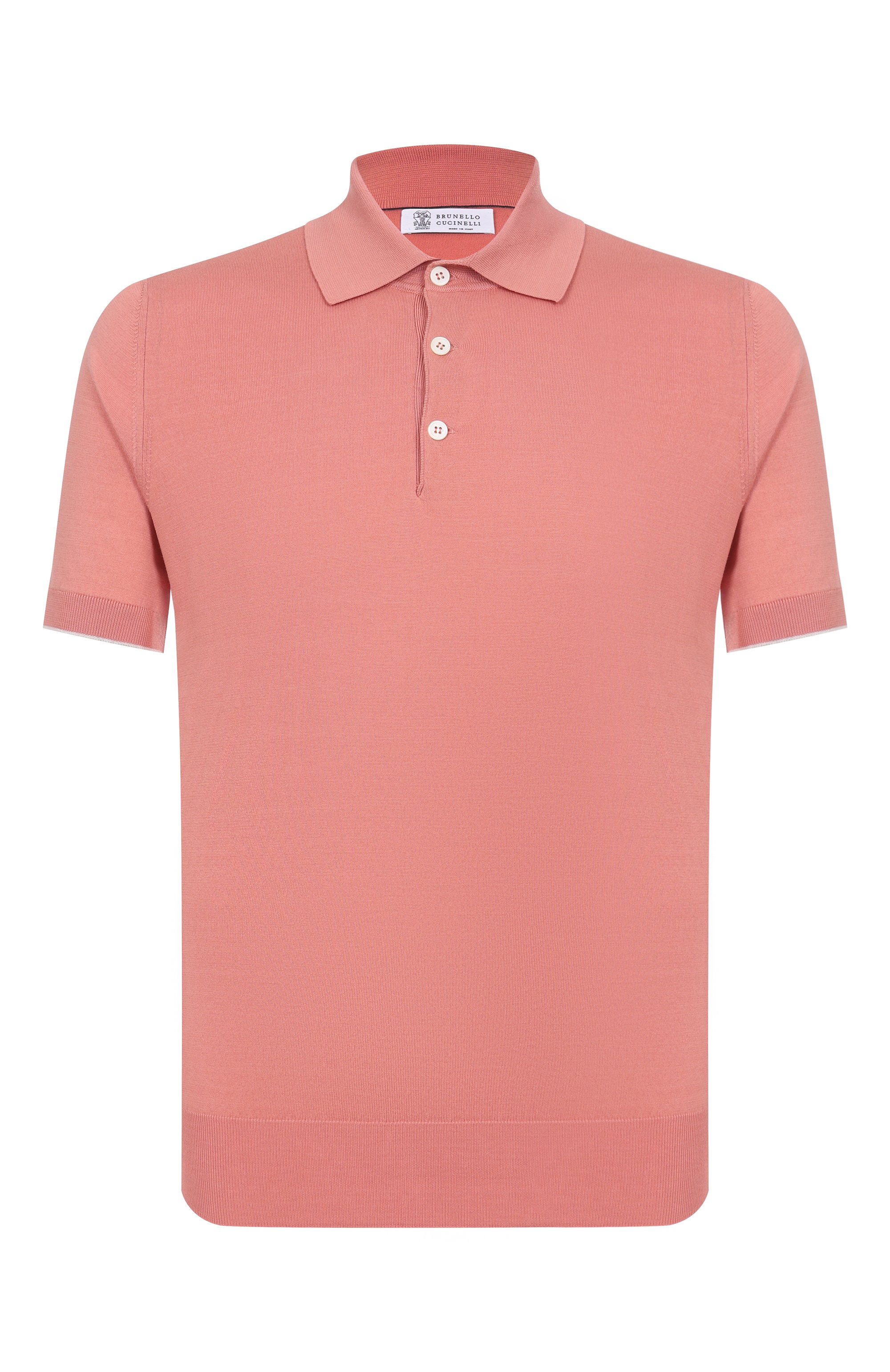 Хлопковое поло BRUNELLO CUCINELLI, арт. M29800125, фото 1