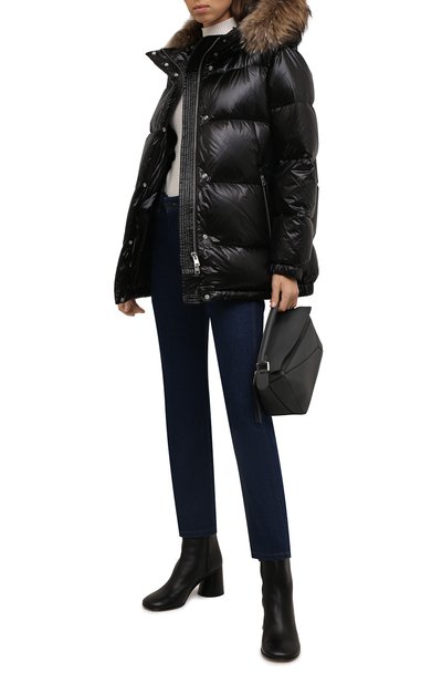 Пуховик WOOLRICH черного цвета по цене 117500 руб., арт. CFWW0U0584FR/UT1702, фото 2 Пуховик WOOLRICH, арт. CFWW0U0584FR/UT1702, фото 2
