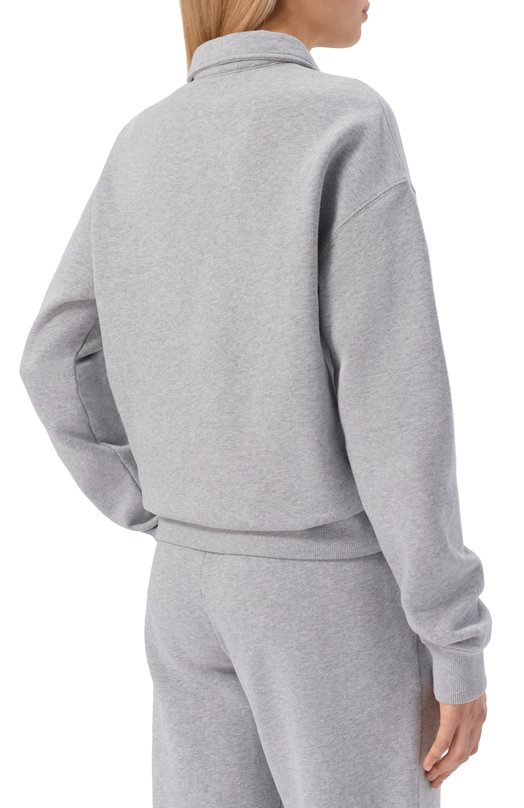 Хлопковое поло MC2 Saint Barth BENE001-02985I/BERENICE Серый  BENE001-02985I/BERENICE Фото 4