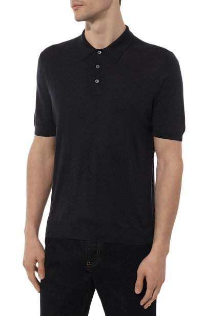 Шелковое поло GRAN SASSO, арт. 43110/23503, фото 3