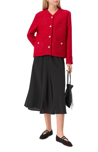 Шелковая юбка P.A.R.O.S.H., арт. D620657, фото 2