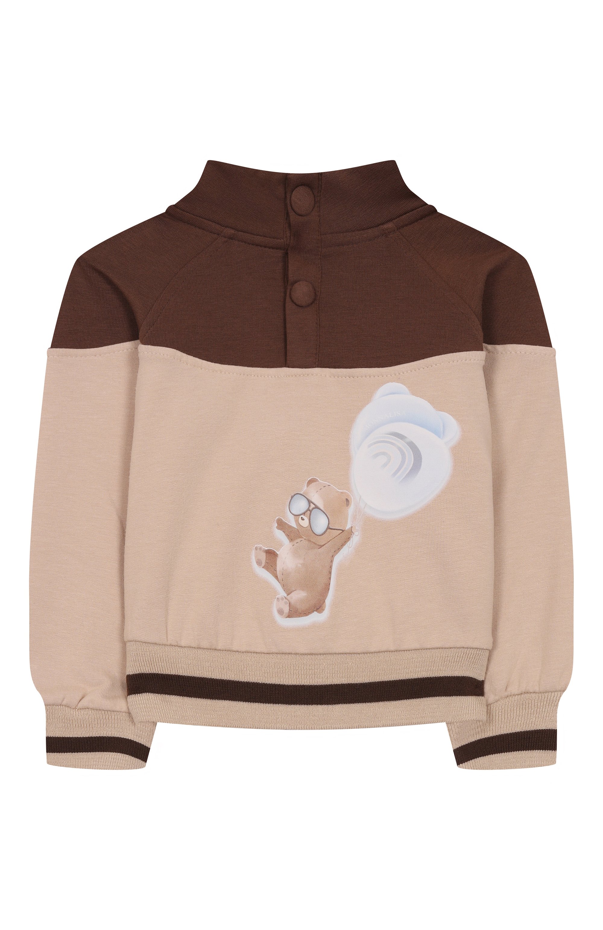 Хлопковая толстовка MONNALISA, арт. 28F603, фото 1